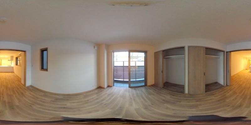 パノラマ画像洋室