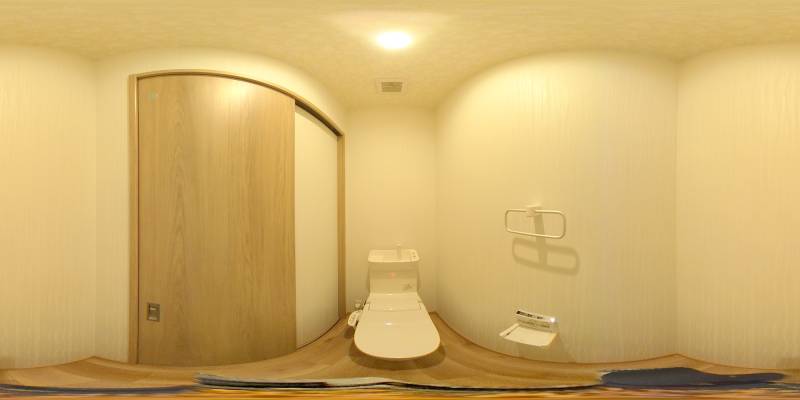 パノラマ画像トイレ