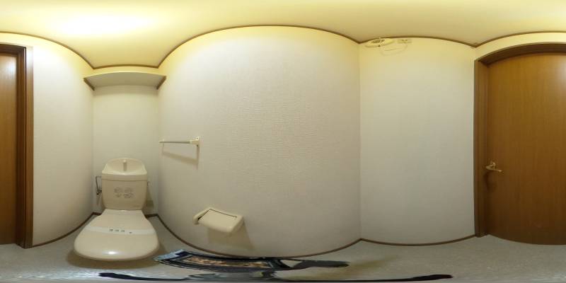 パノラマ画像トイレ