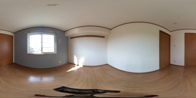 パノラマ画像洋室