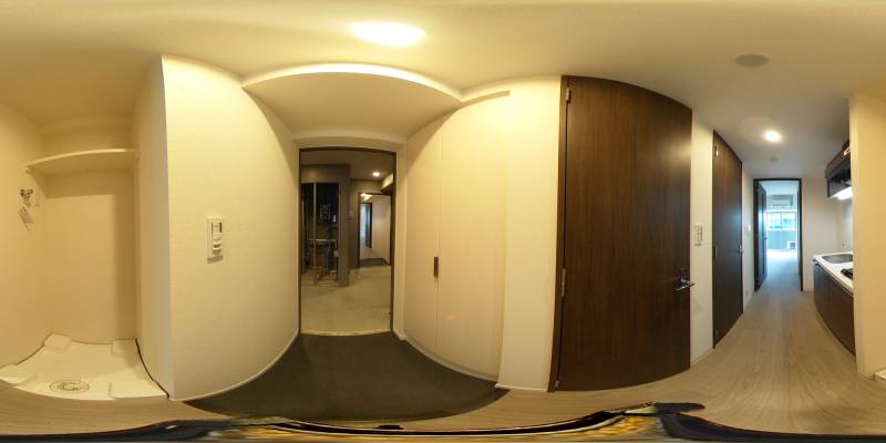 パノラマ画像玄関