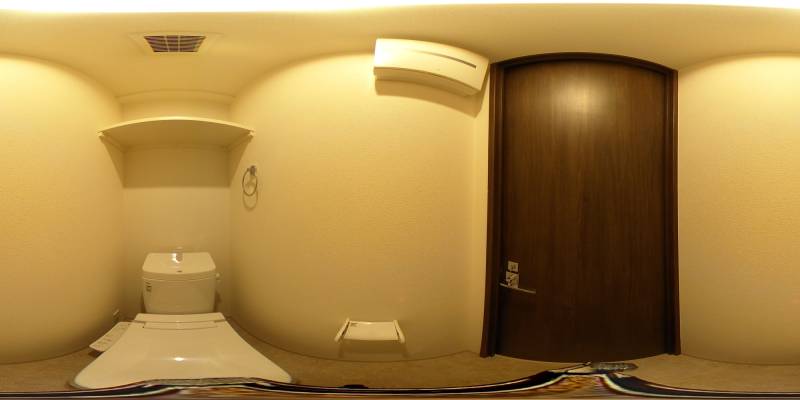 パノラマ画像トイレ