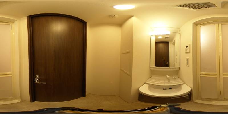 パノラマ画像洗面所