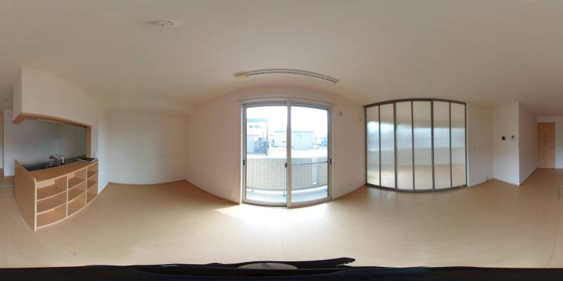 パノラマ画像リビング