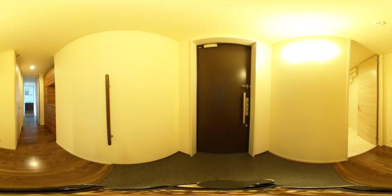 パノラマ画像玄関