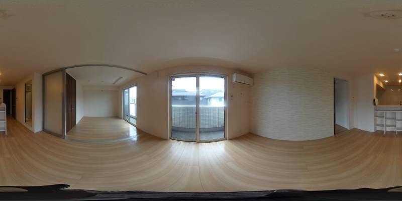 パノラマ画像リビング