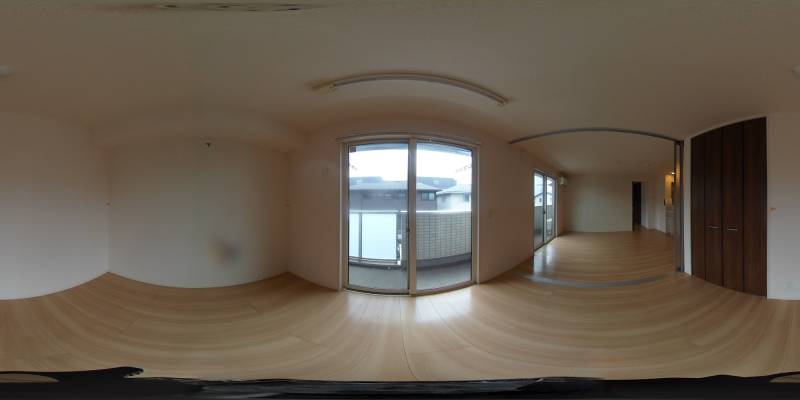 パノラマ画像洋室