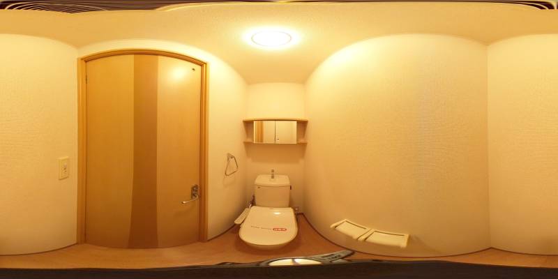 パノラマ画像トイレ