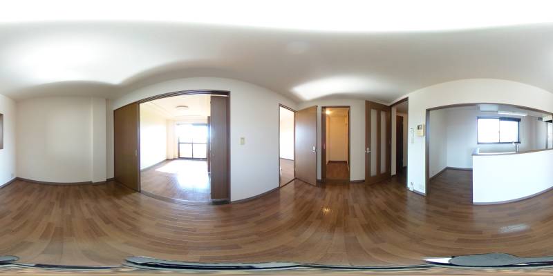 パノラマ画像リビング