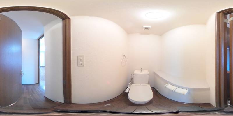 パノラマ画像トイレ