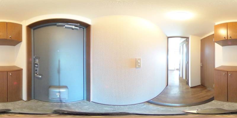 パノラマ画像玄関