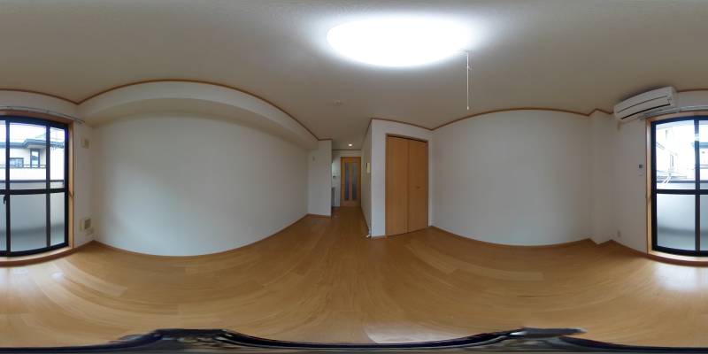 パノラマ画像洋室