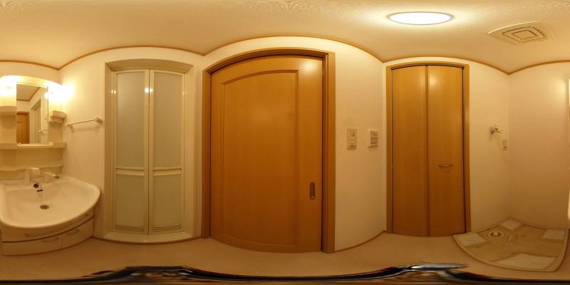 パノラマ画像洗面所