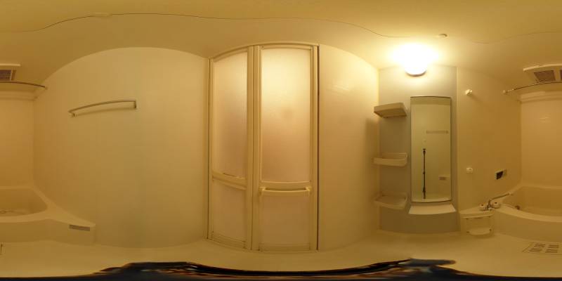 パノラマ画像バスルーム