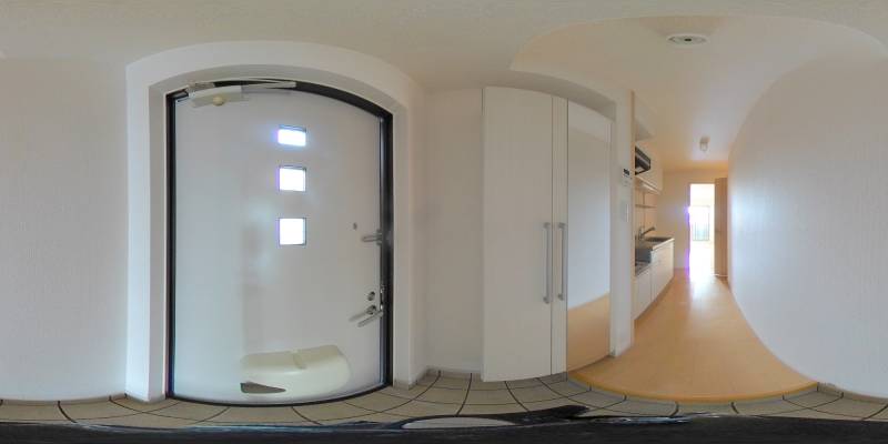 パノラマ画像玄関