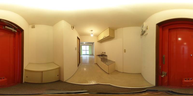 パノラマ画像玄関