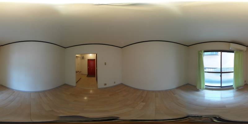 パノラマ画像洋室