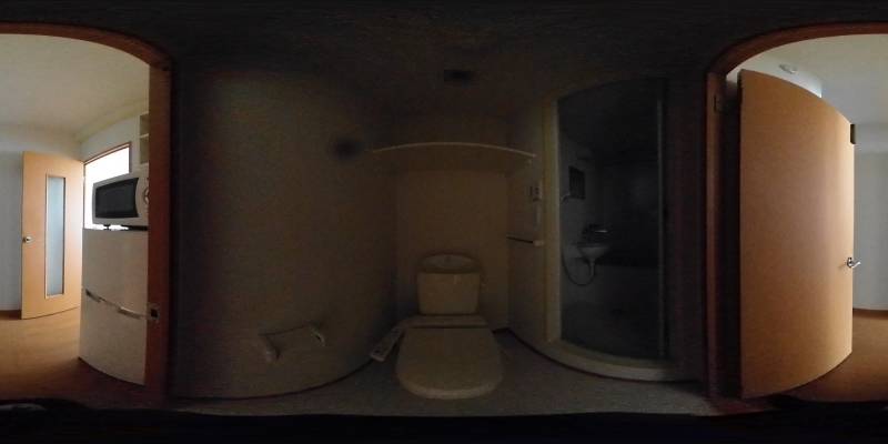 パノラマ画像トイレ