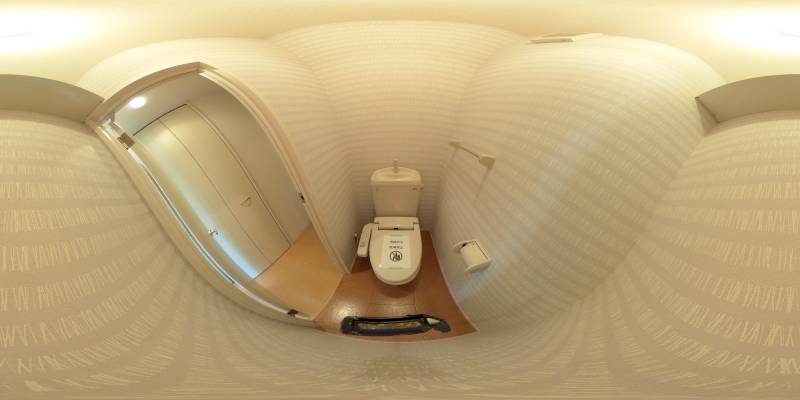 パノラマ画像トイレ