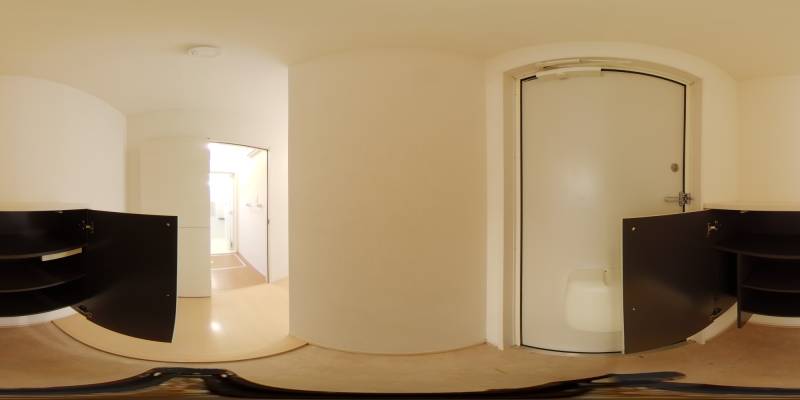 パノラマ画像玄関