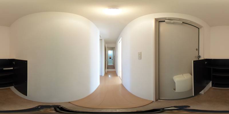 パノラマ画像玄関