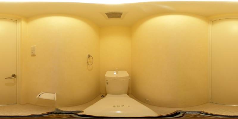 パノラマ画像トイレ