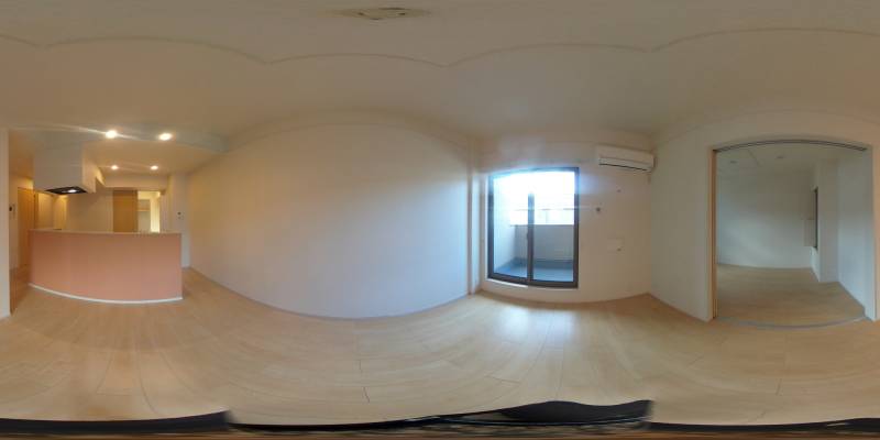 パノラマ画像リビング