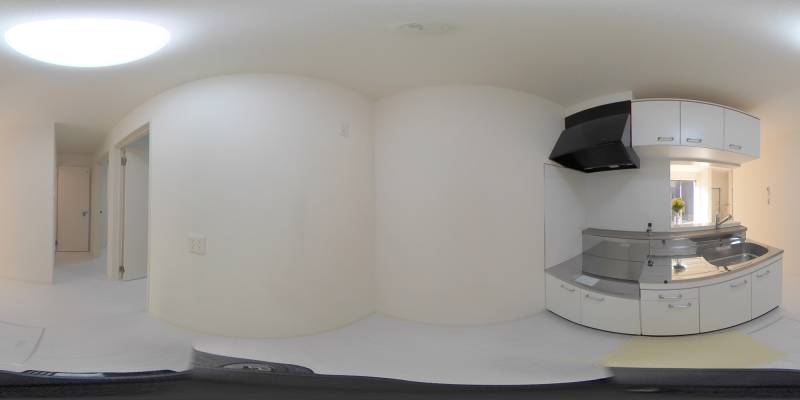 パノラマ画像キッチン