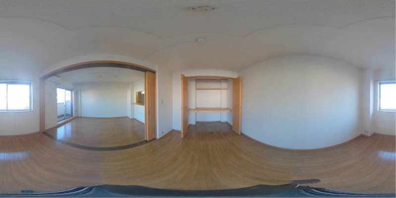 パノラマ画像洋室