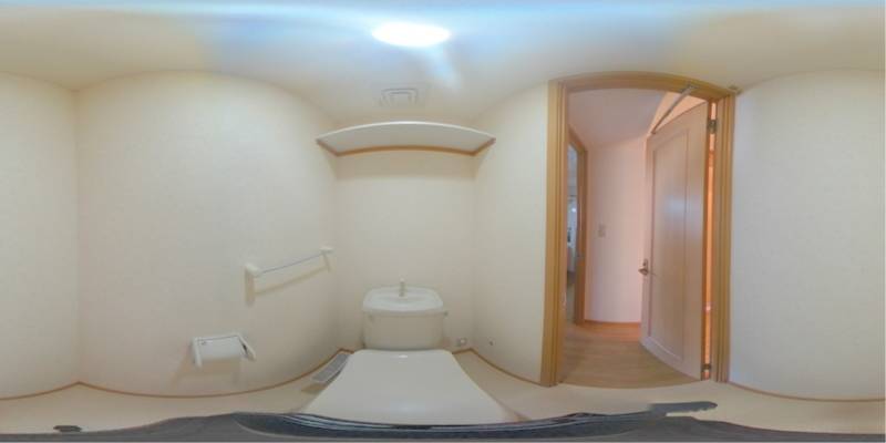 パノラマ画像トイレ