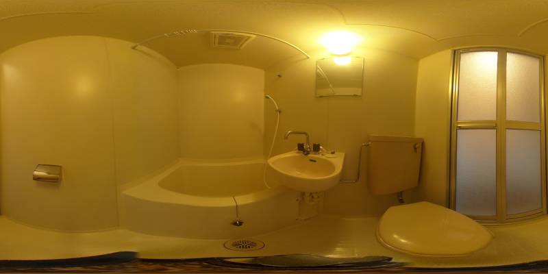 パノラマ画像洗面所