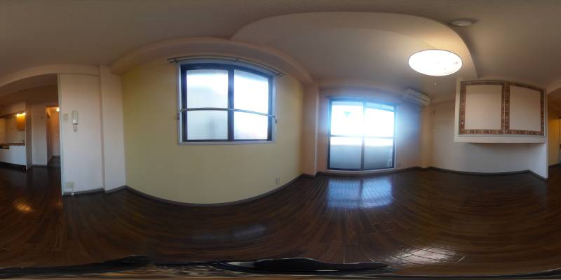 パノラマ画像洋室