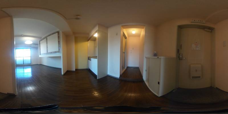 パノラマ画像玄関