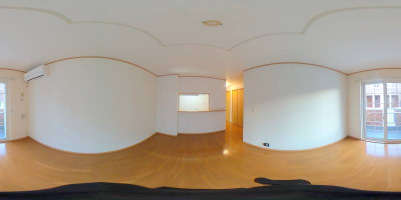 パノラマ画像リビング