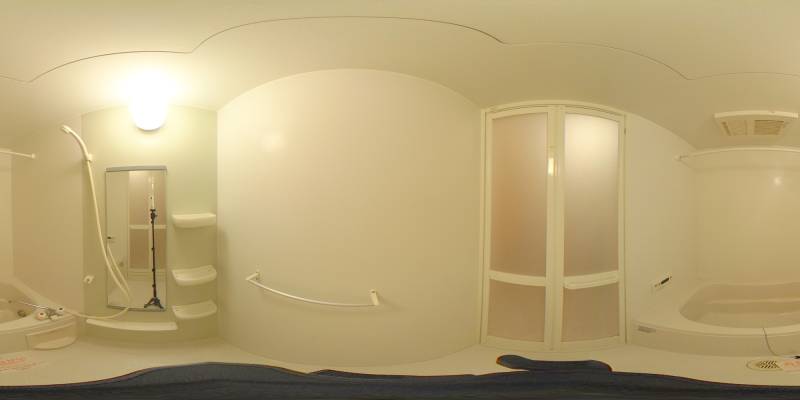 パノラマ画像バスルーム