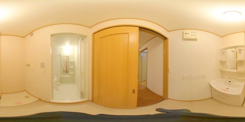 パノラマ画像洗面所