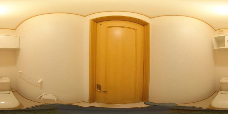 パノラマ画像トイレ