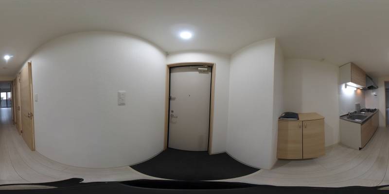 パノラマ画像玄関