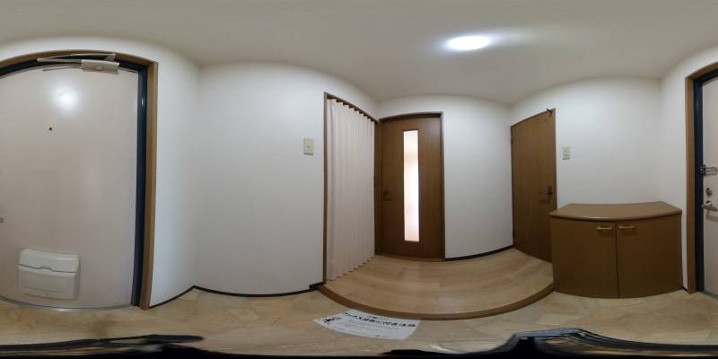 パノラマ画像玄関