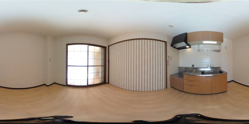 パノラマ画像リビング