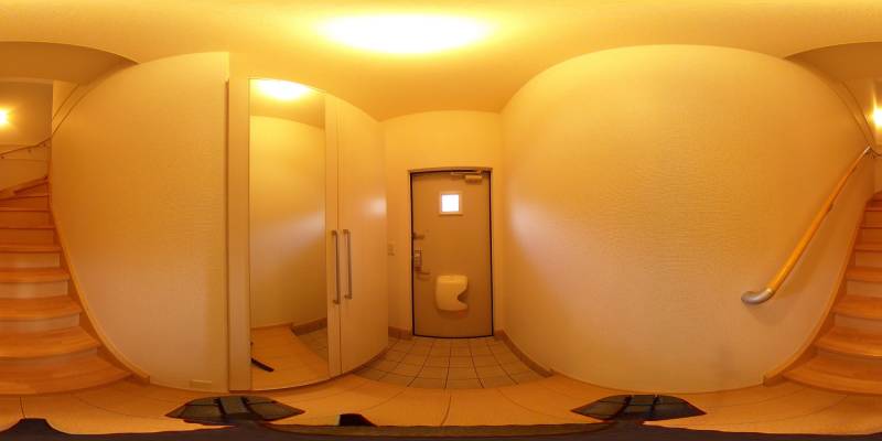 パノラマ画像玄関