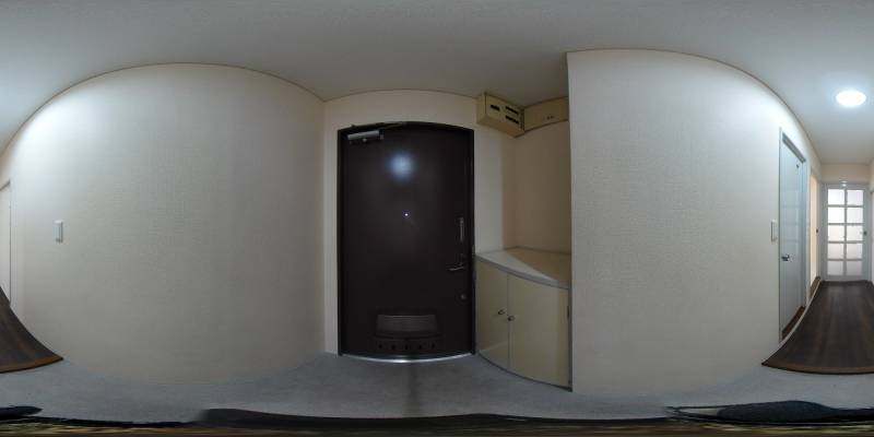 パノラマ画像玄関