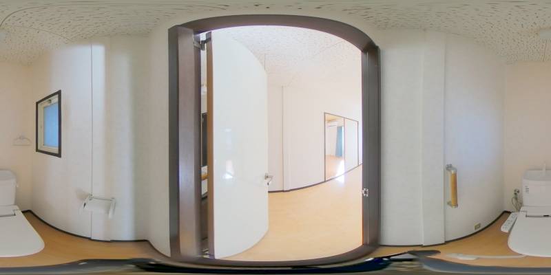 パノラマ画像トイレ