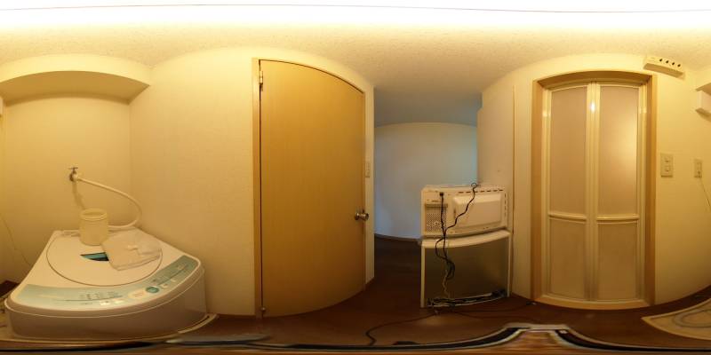 パノラマ画像洗面所