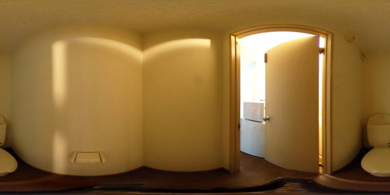 パノラマ画像トイレ