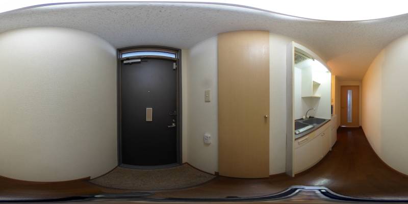 パノラマ画像玄関