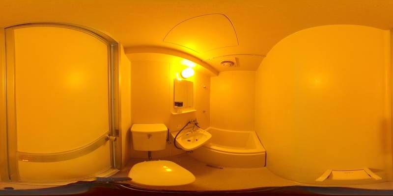 パノラマ画像バスルーム