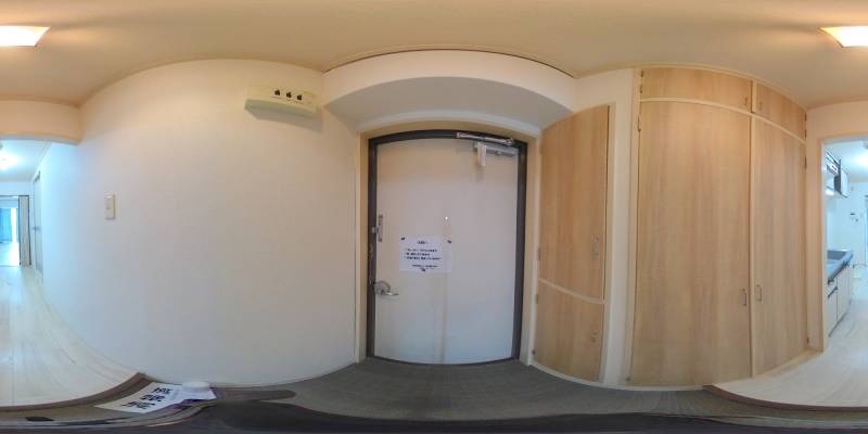 パノラマ画像玄関