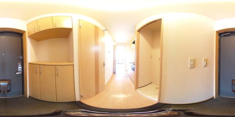 パノラマ画像玄関