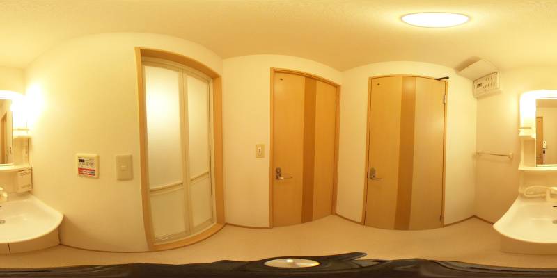 パノラマ画像洗面所